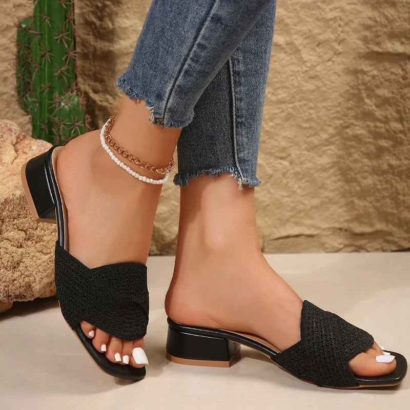 Camille Woven Sandals