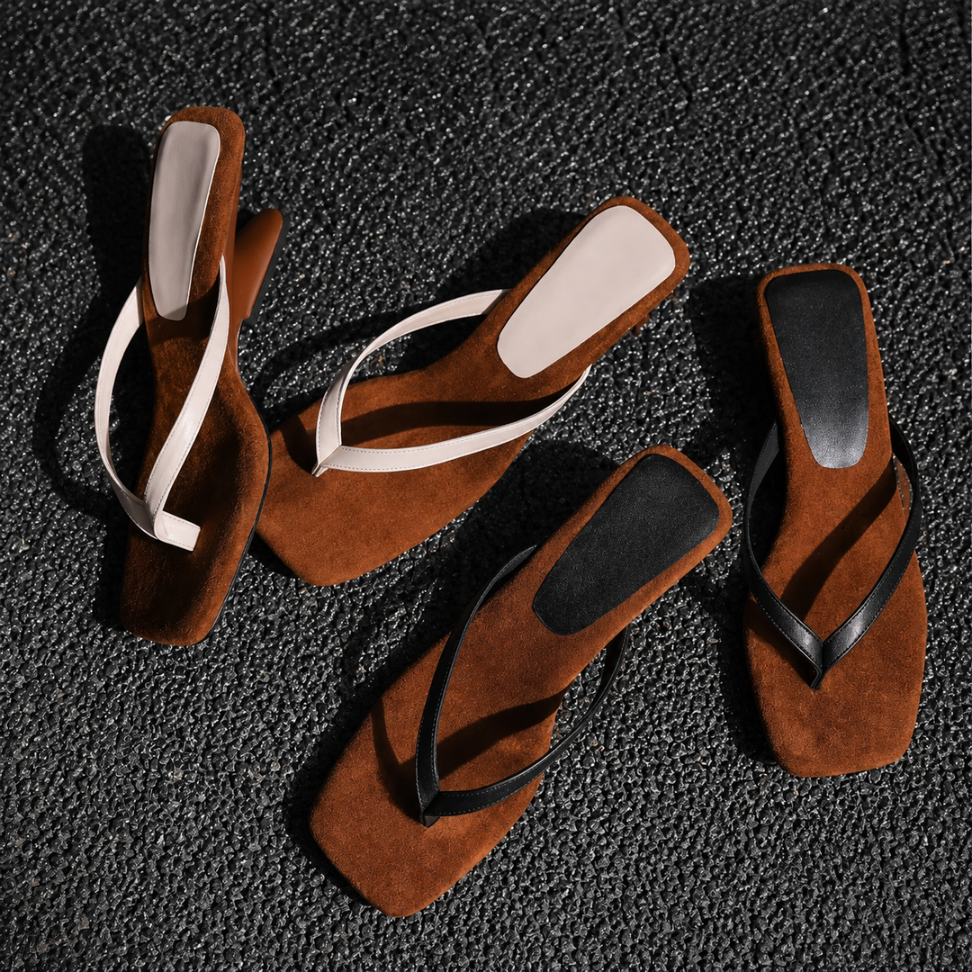 Square Toe Heels