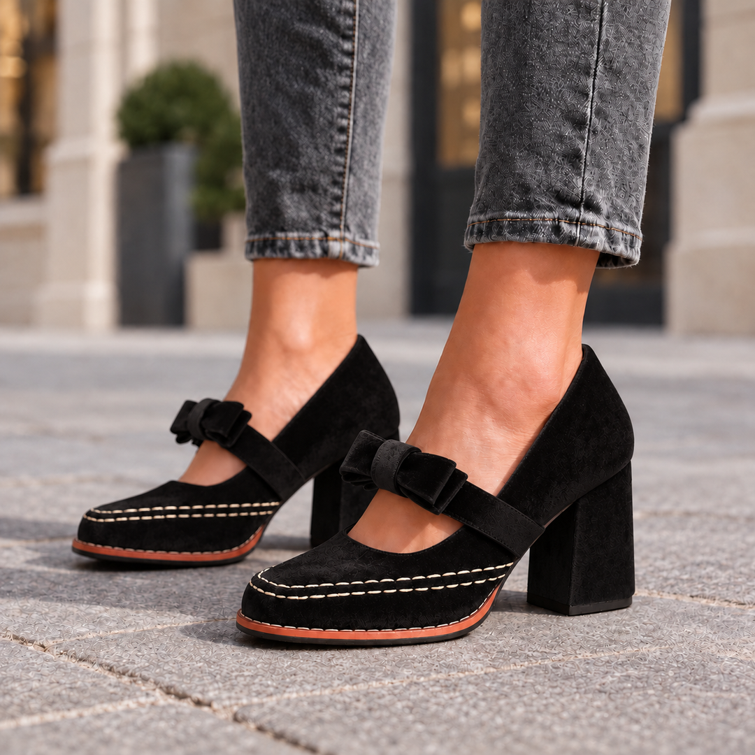 Arianna Velvet Loafers