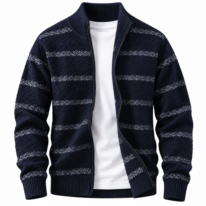 Wesley Zip Cardigan