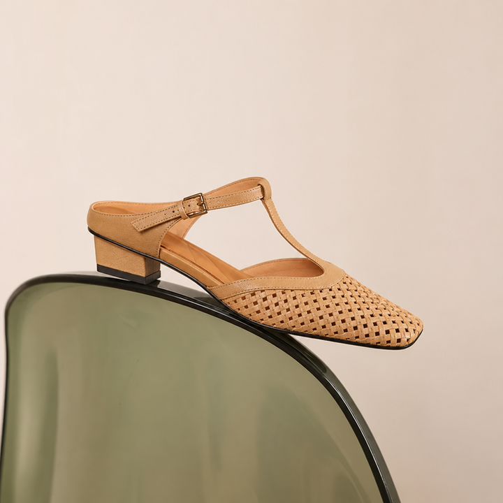 Elise Leather Mules