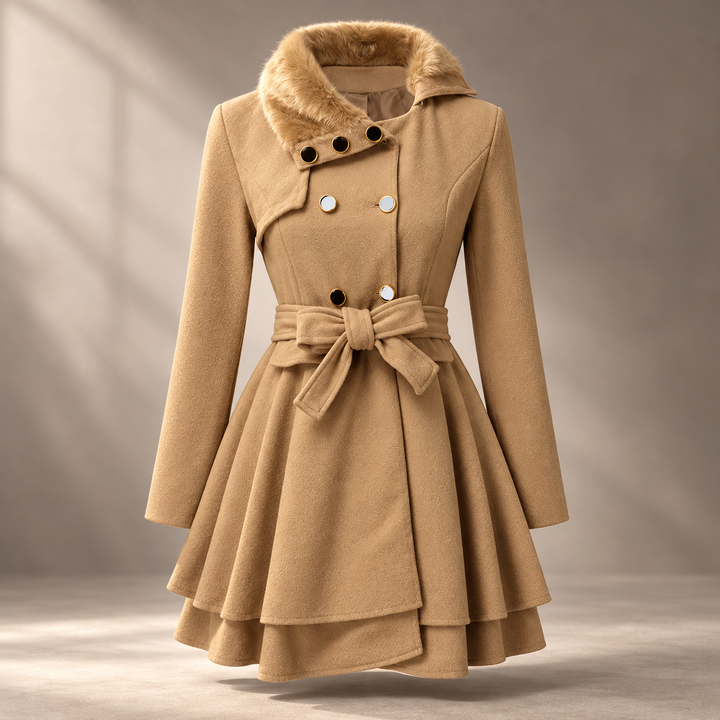 Vivienne Bow-Belt Coat