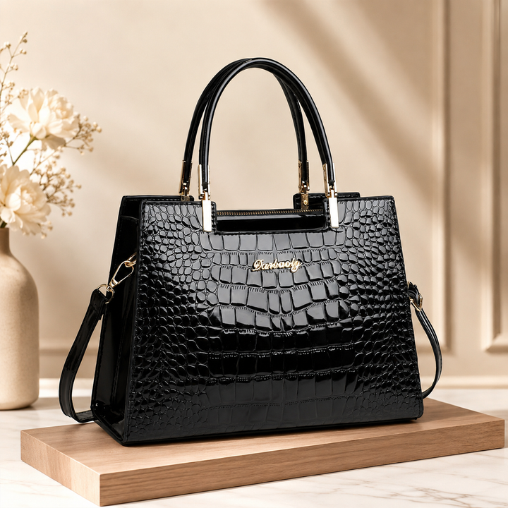 Verona Croc Handbag