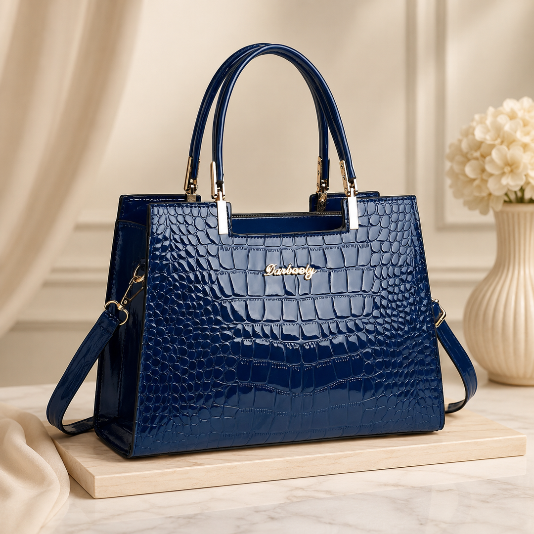 Verona Croc Handbag