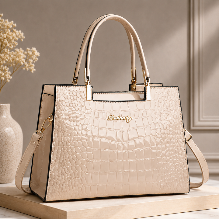 Verona Croc Handbag