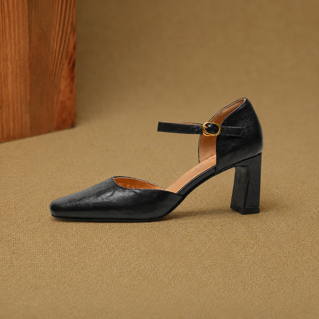 Audrey Strap Heels