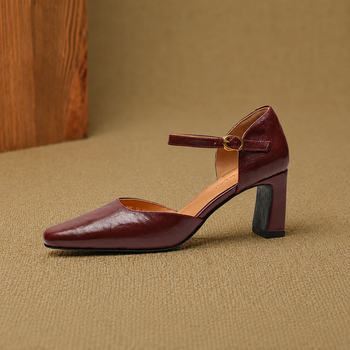 Audrey Strap Heels