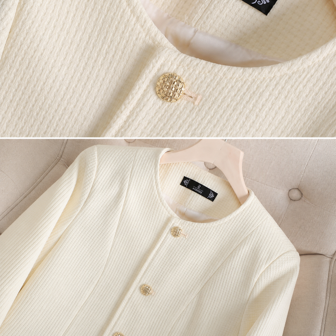 Pearl Button Blazer