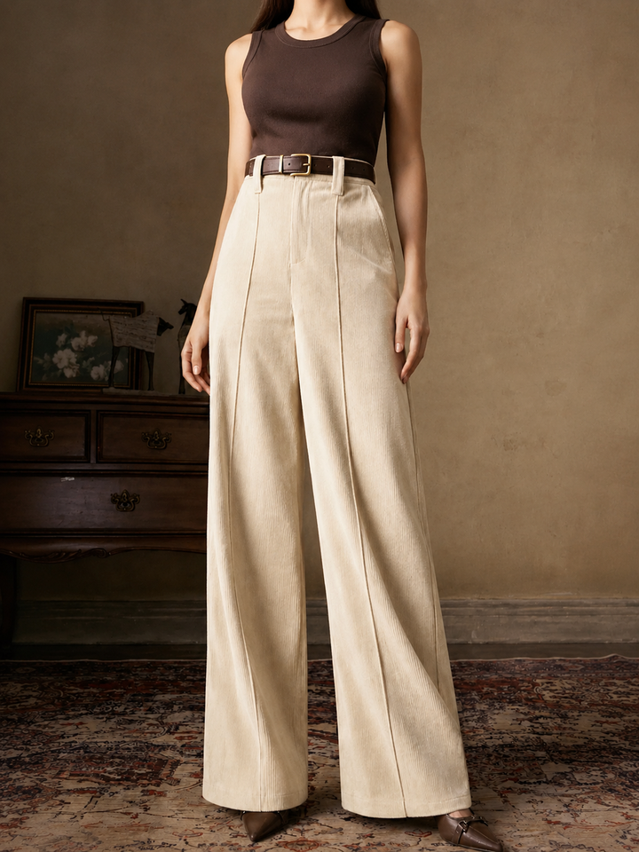 Tailored High-Waist Pants