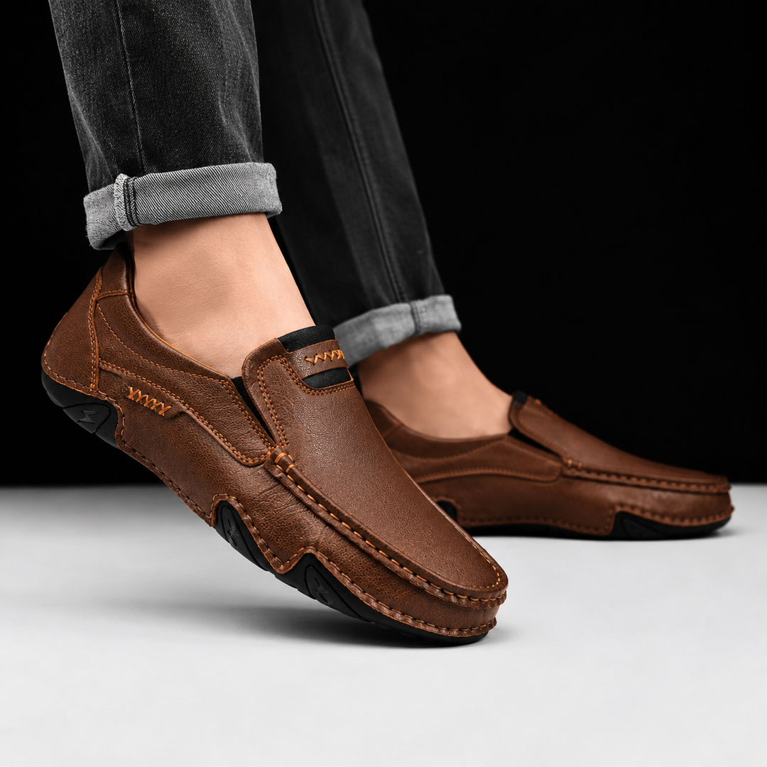 Bronco Genuine Leather Loafers