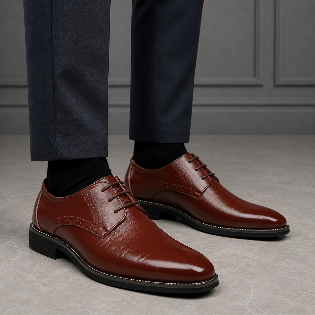 Harrison Leather Oxfords