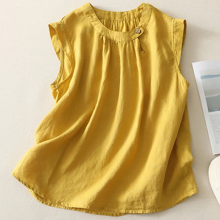 Breezy Linen Top