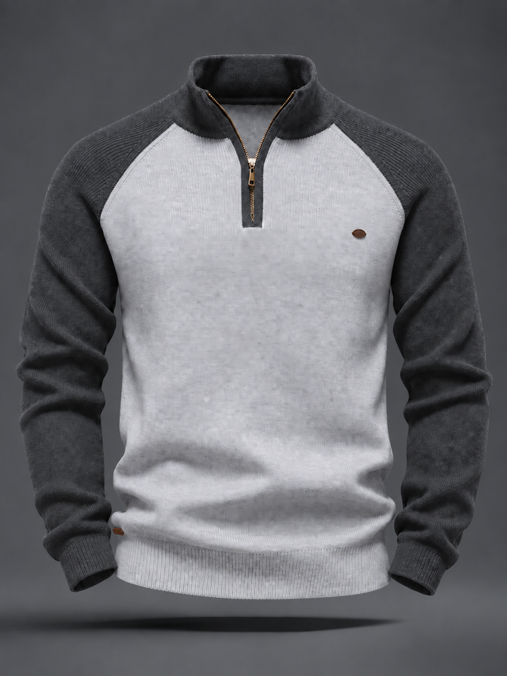 Weston Knit Quarter-Zip Sweater