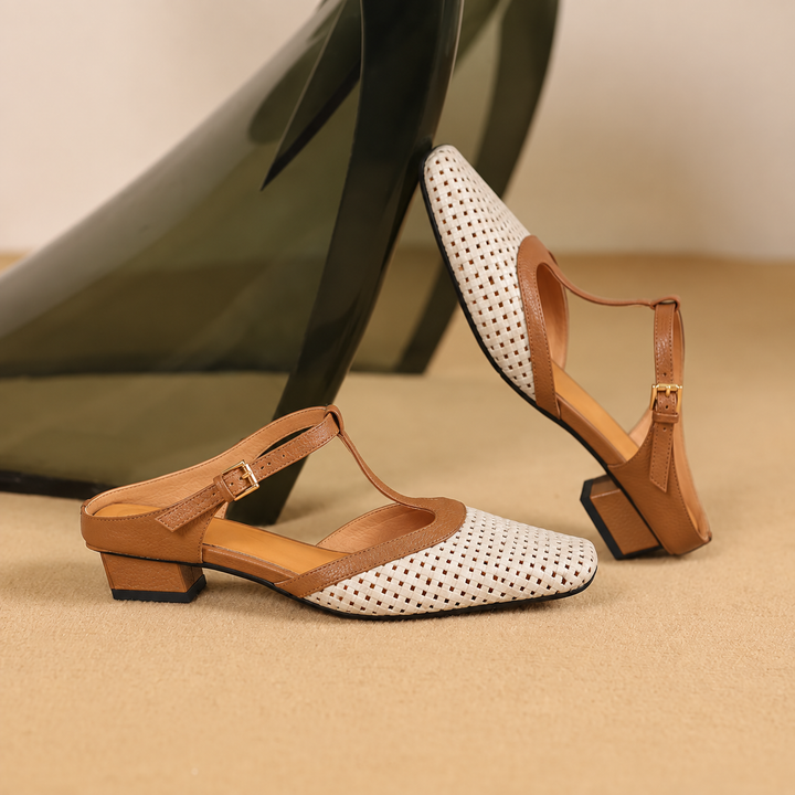 Elise Leather Mules
