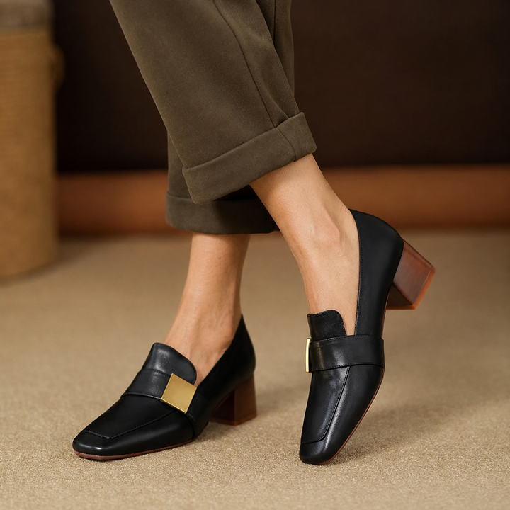Genuine Leather Heels