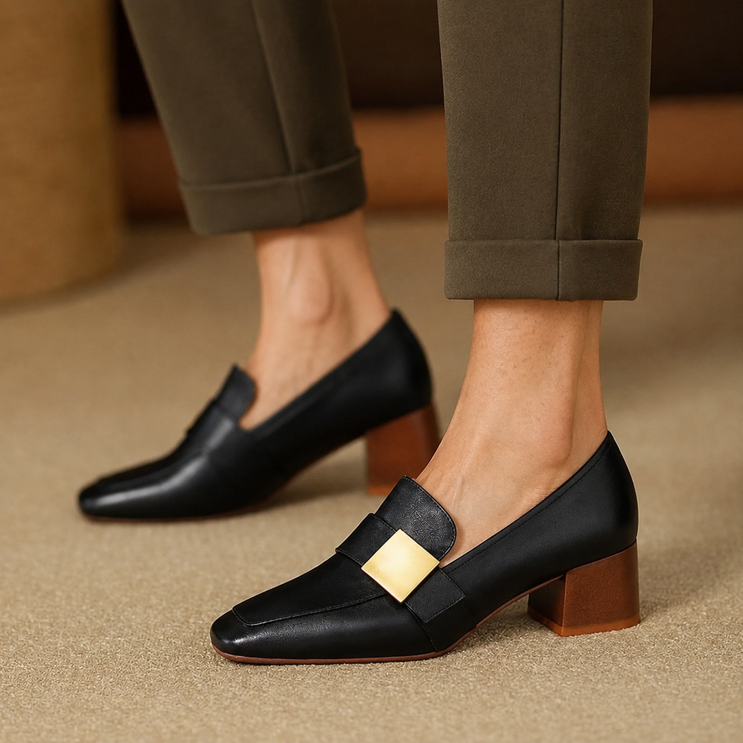 Genuine Leather Heels