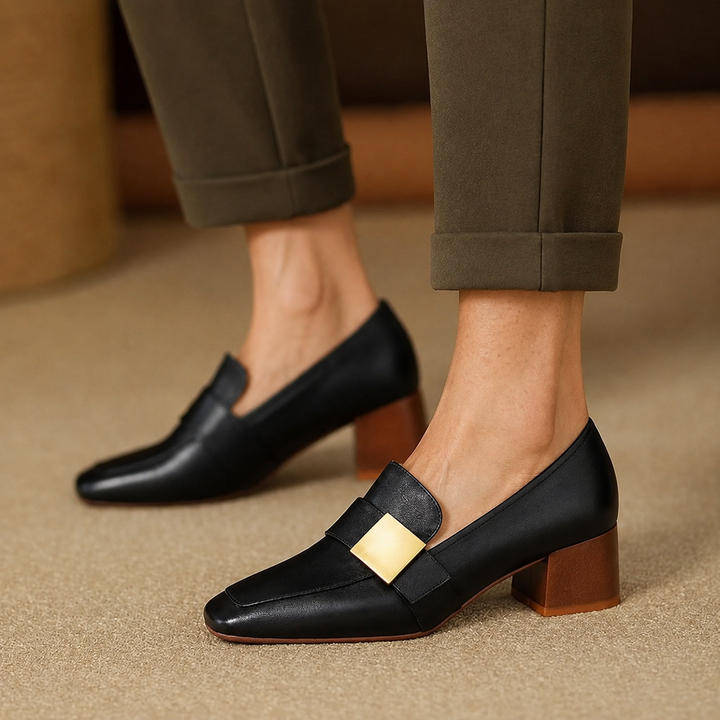 Genuine Leather Heels