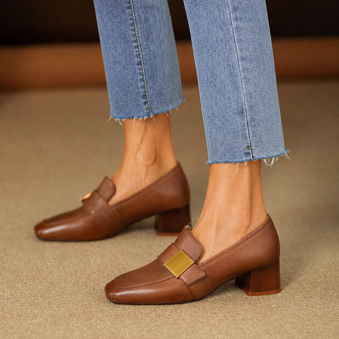 Genuine Leather Heels