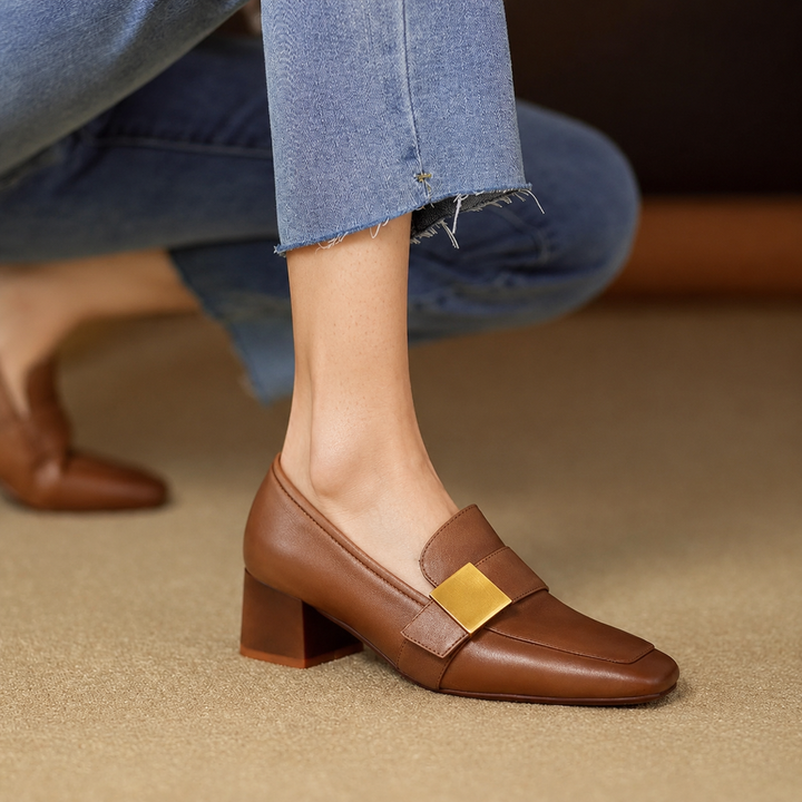 Genuine Leather Heels