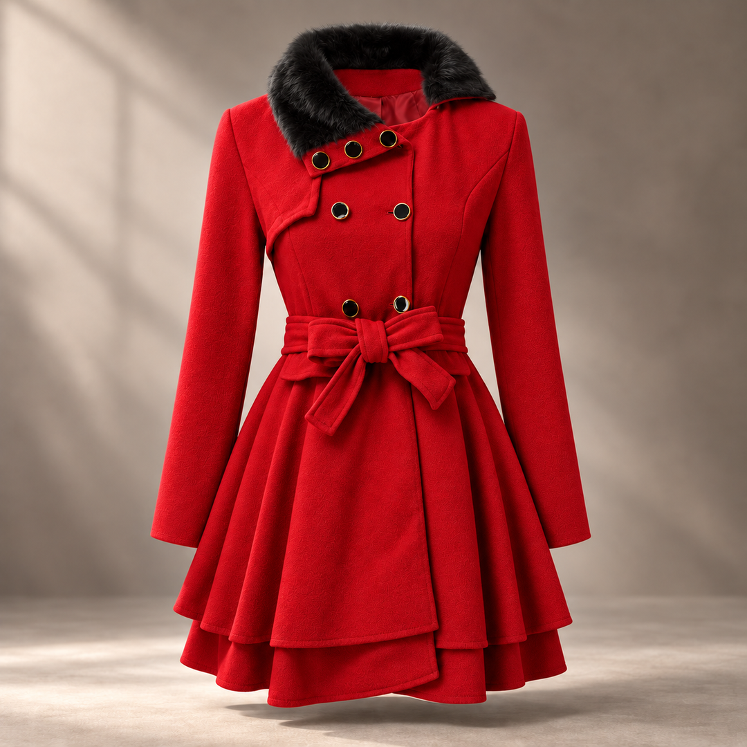 Vivienne Bow-Belt Coat