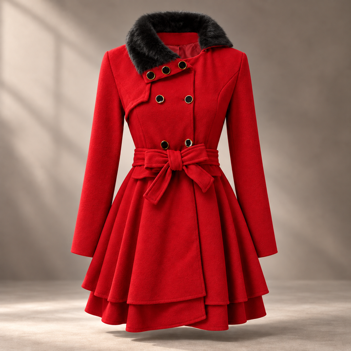 Vivienne Bow-Belt Coat