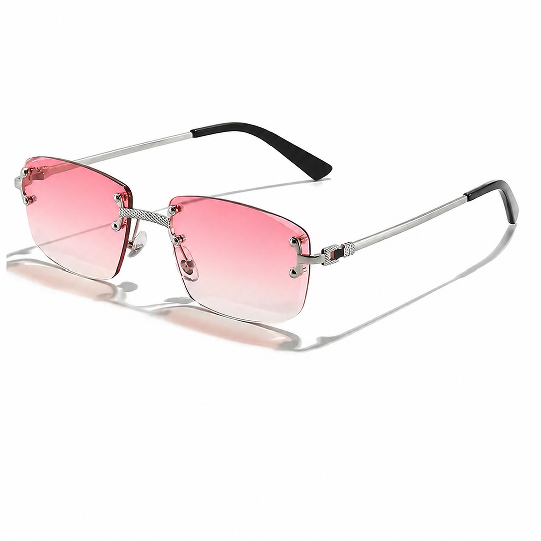 Luxe Rimless Sunglasses