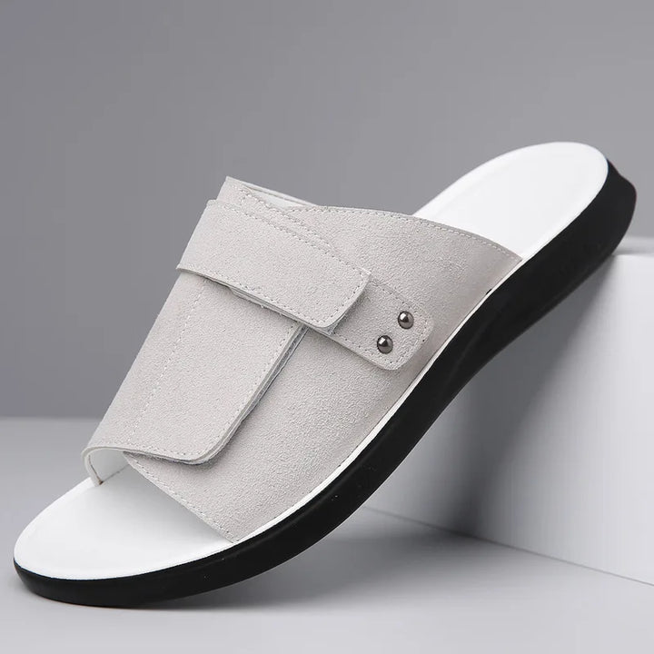 Cove Suede Slides