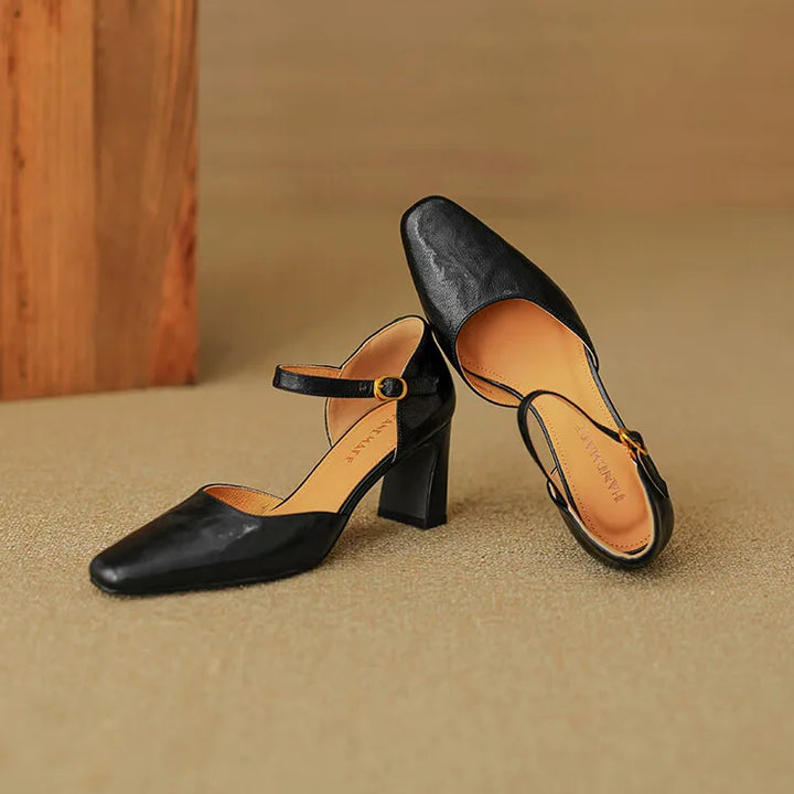 Audrey Strap Heels