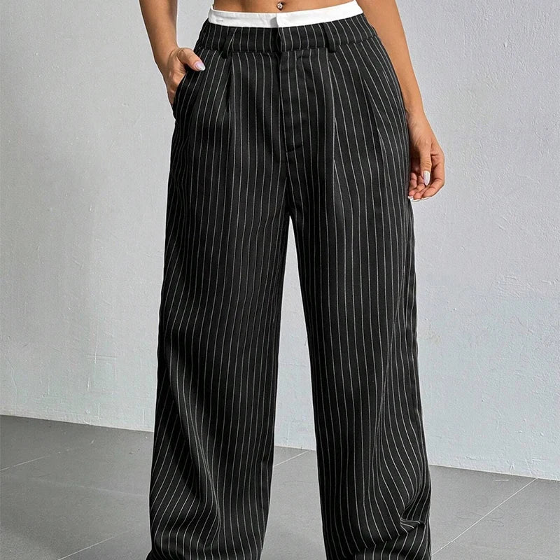 Mila Pinstripe Pants