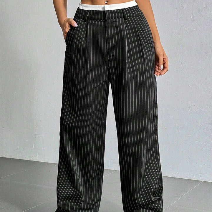 Mila Pinstripe Pants