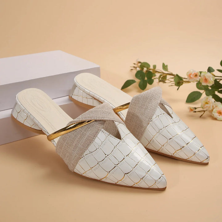 Vera Croc Mules