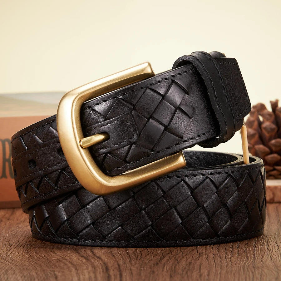 Bennett Braided Leather Belt