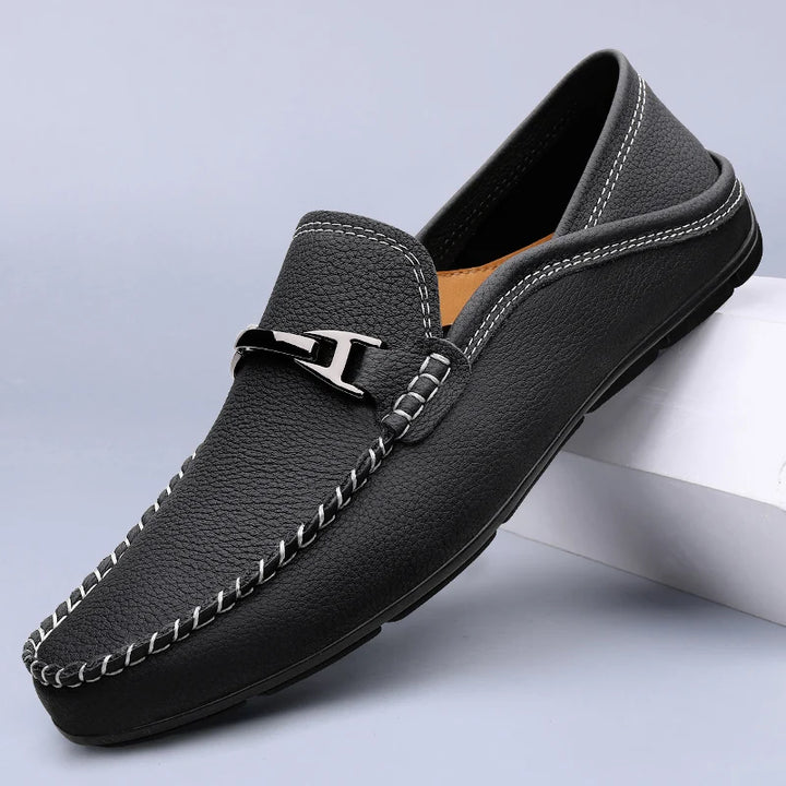 Buckle Moc Loafers