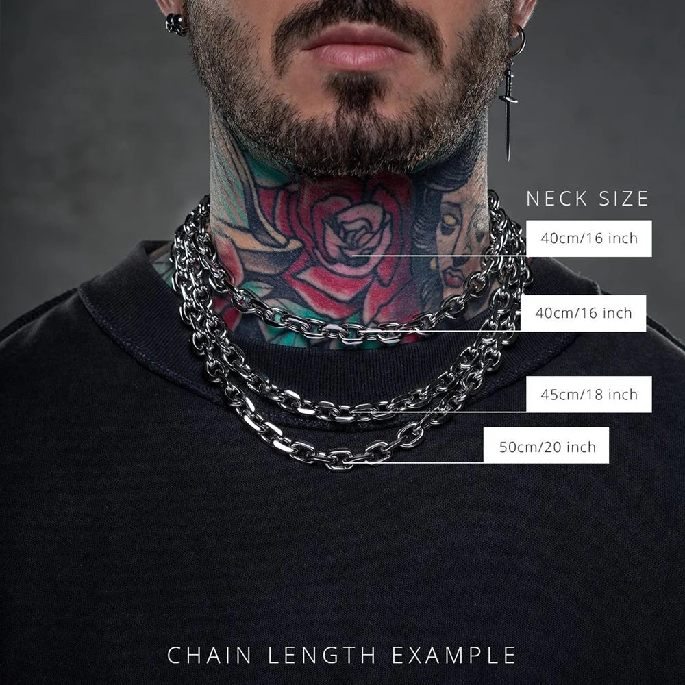 Heavy Link Chain Necklace