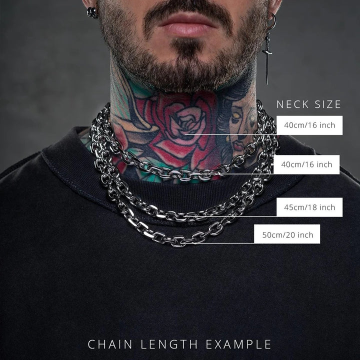 Heavy Link Chain Necklace