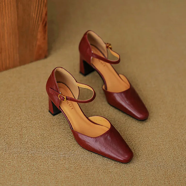 Audrey Strap Heels