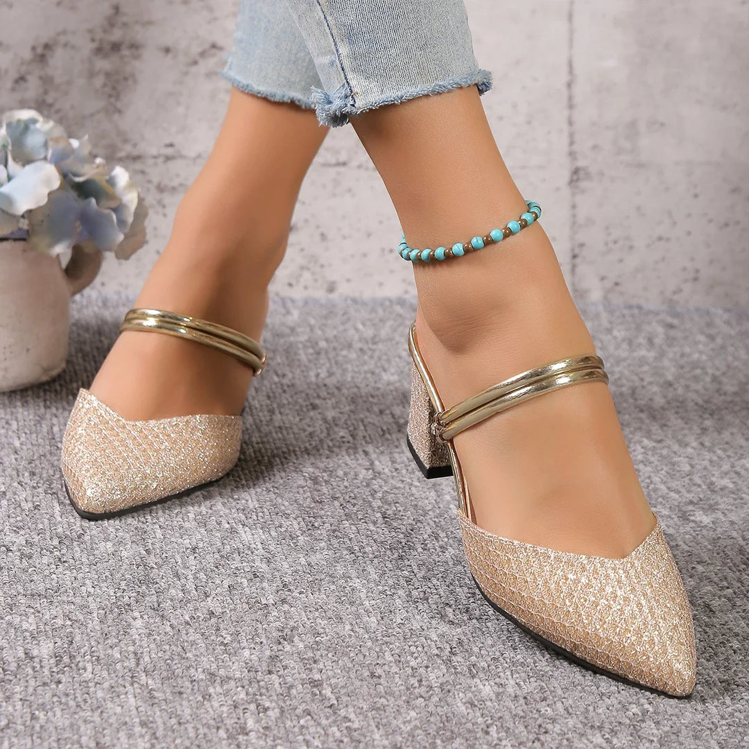 Lena Strap Heels