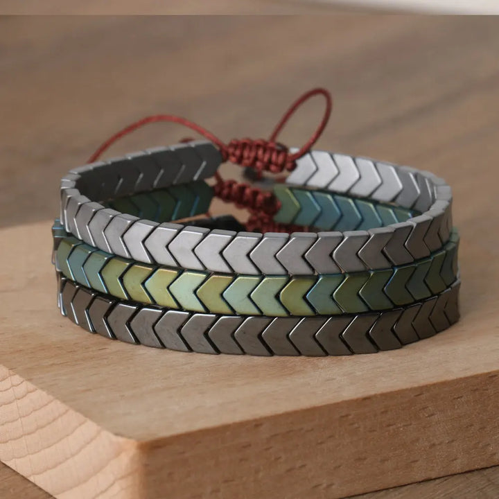 Arden Hematite Bracelet