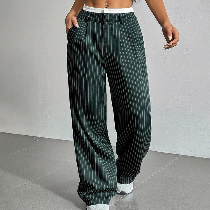 Mila Pinstripe Pants