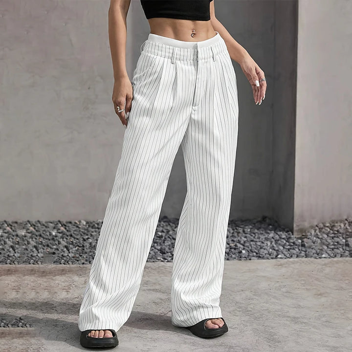 Mila Pinstripe Pants