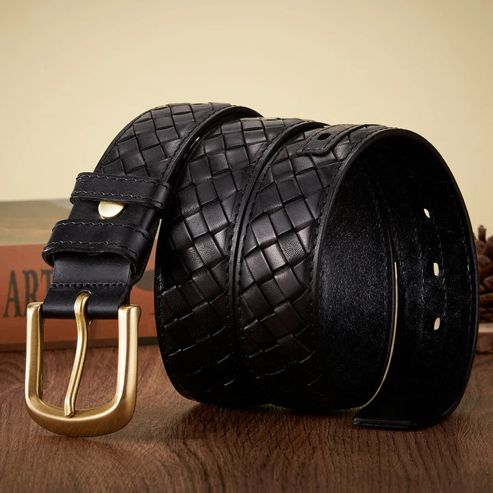 Bennett Braided Leather Belt