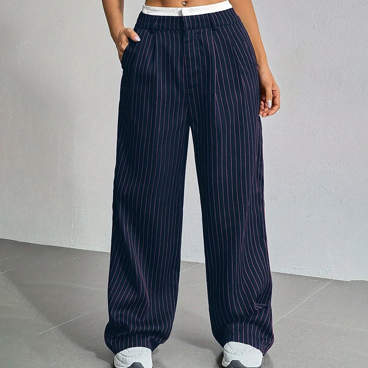 Mila Pinstripe Pants