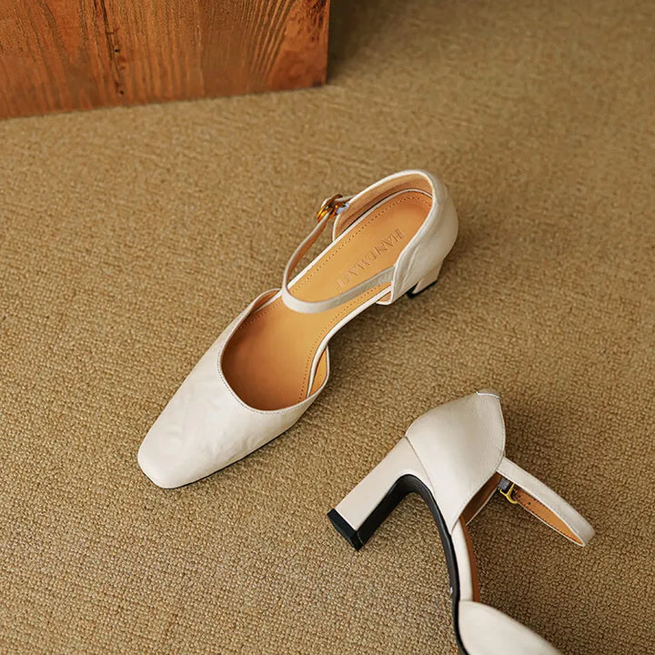 Audrey Strap Heels