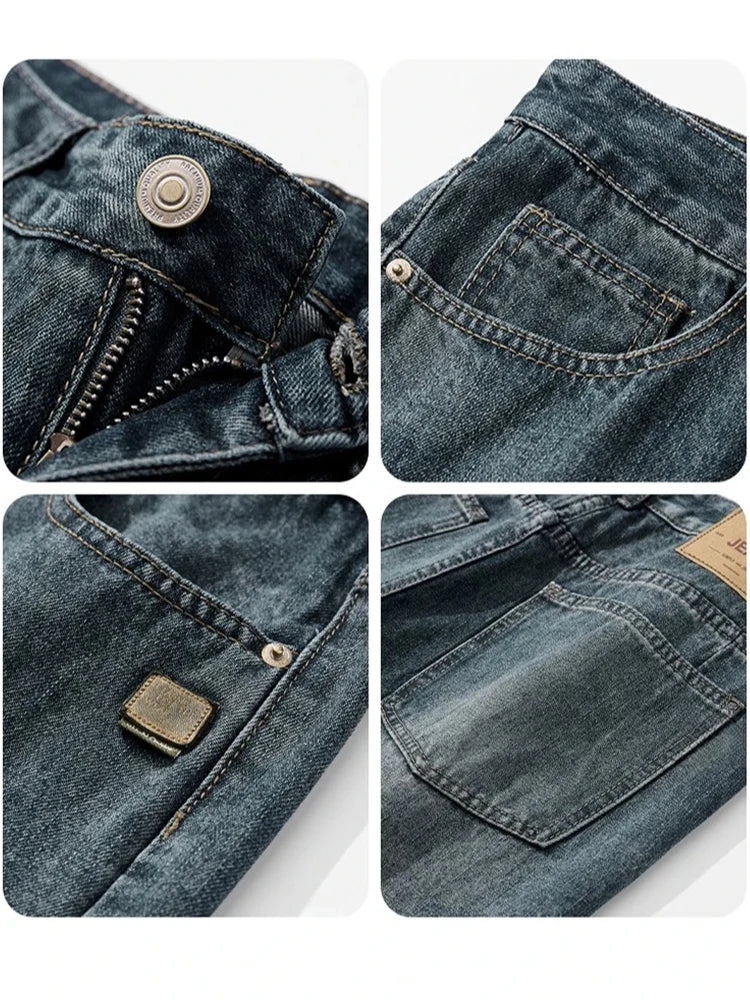 Retro Wide Leg Jeans