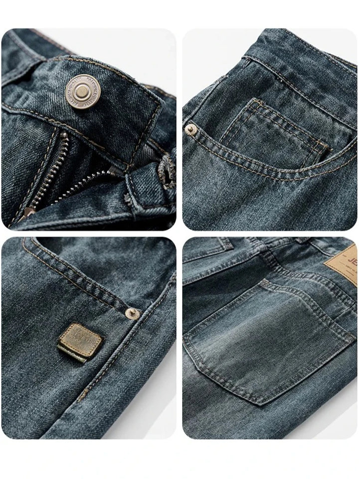 Retro Wide Leg Jeans
