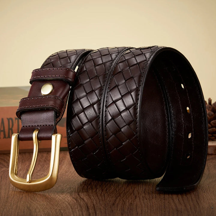 Bennett Braided Leather Belt
