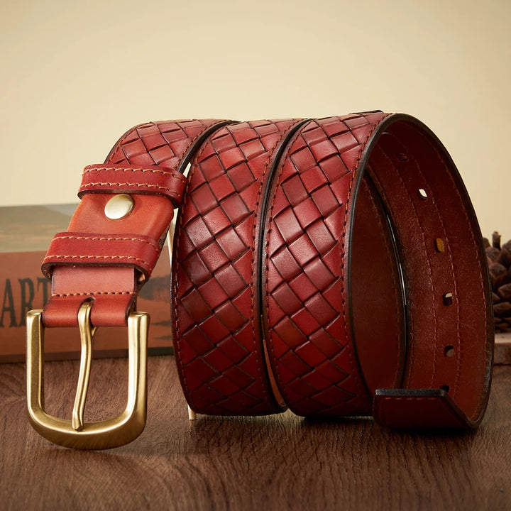 Bennett Braided Leather Belt