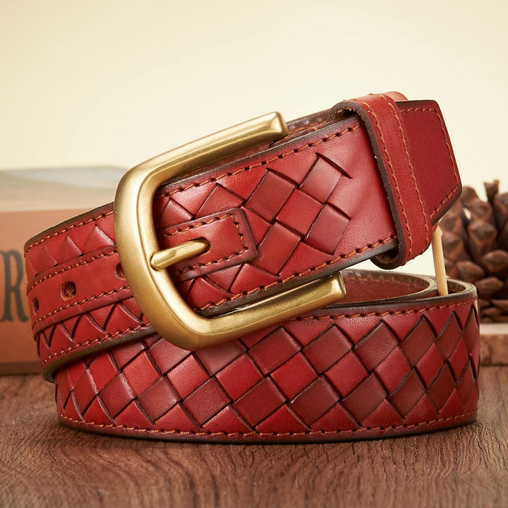 Bennett Braided Leather Belt