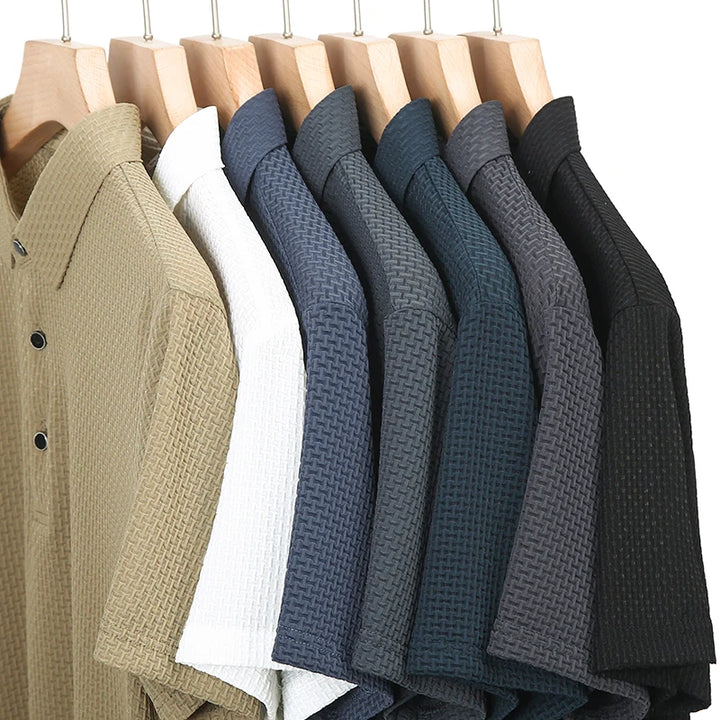Mason Textured Polo
