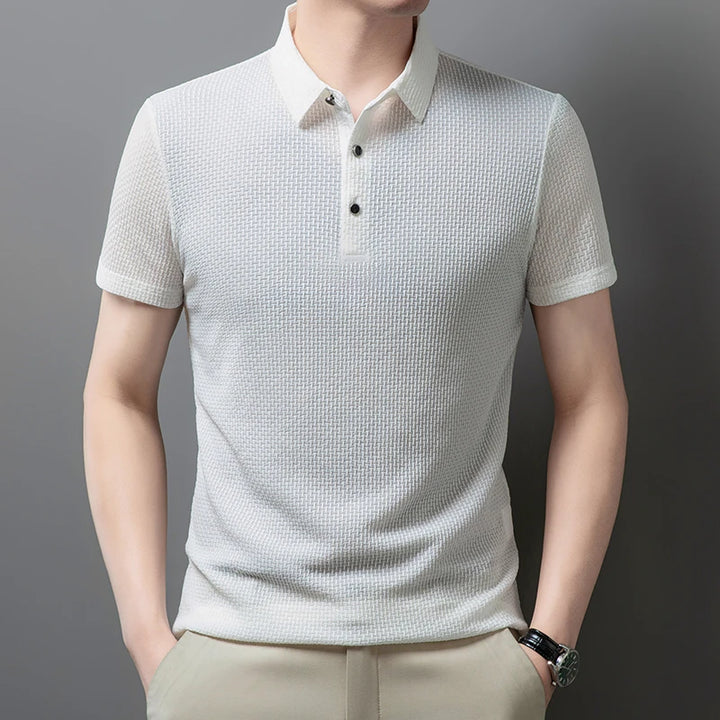 Mason Textured Polo